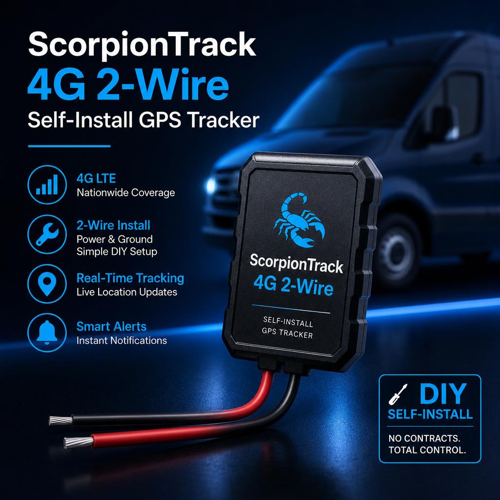 ScorpionTrack 4G 2-Wire Self-Install — Scorpion Track product fitted by Ghost Retrofits