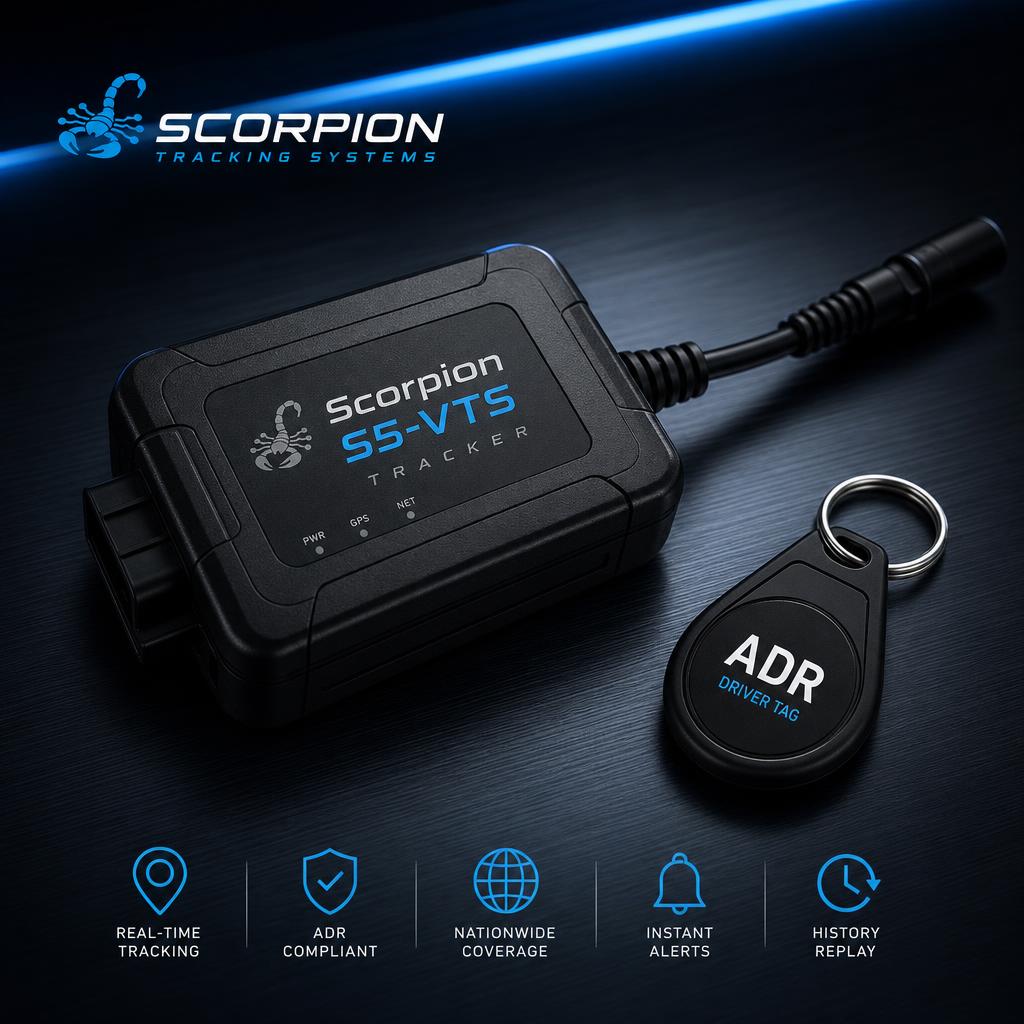 Scorpion S5-VTS Tracker — Scorpion Track product fitted by Ghost Retrofits